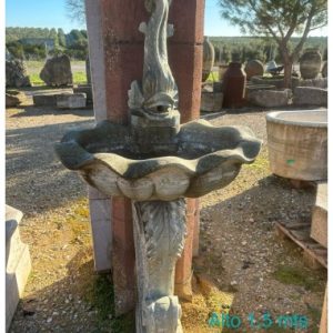 Fuente de pared marmol verde
