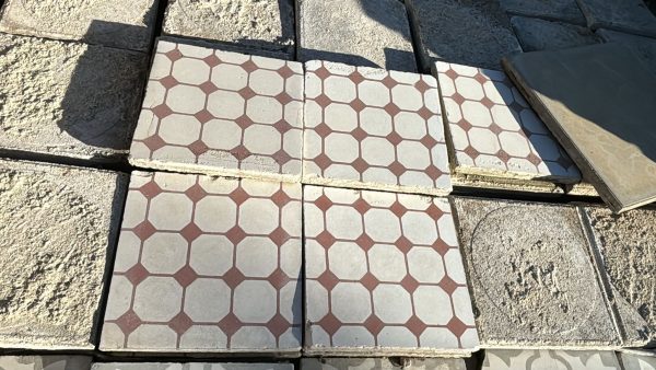 Baldosas hidraulicas recuperadas